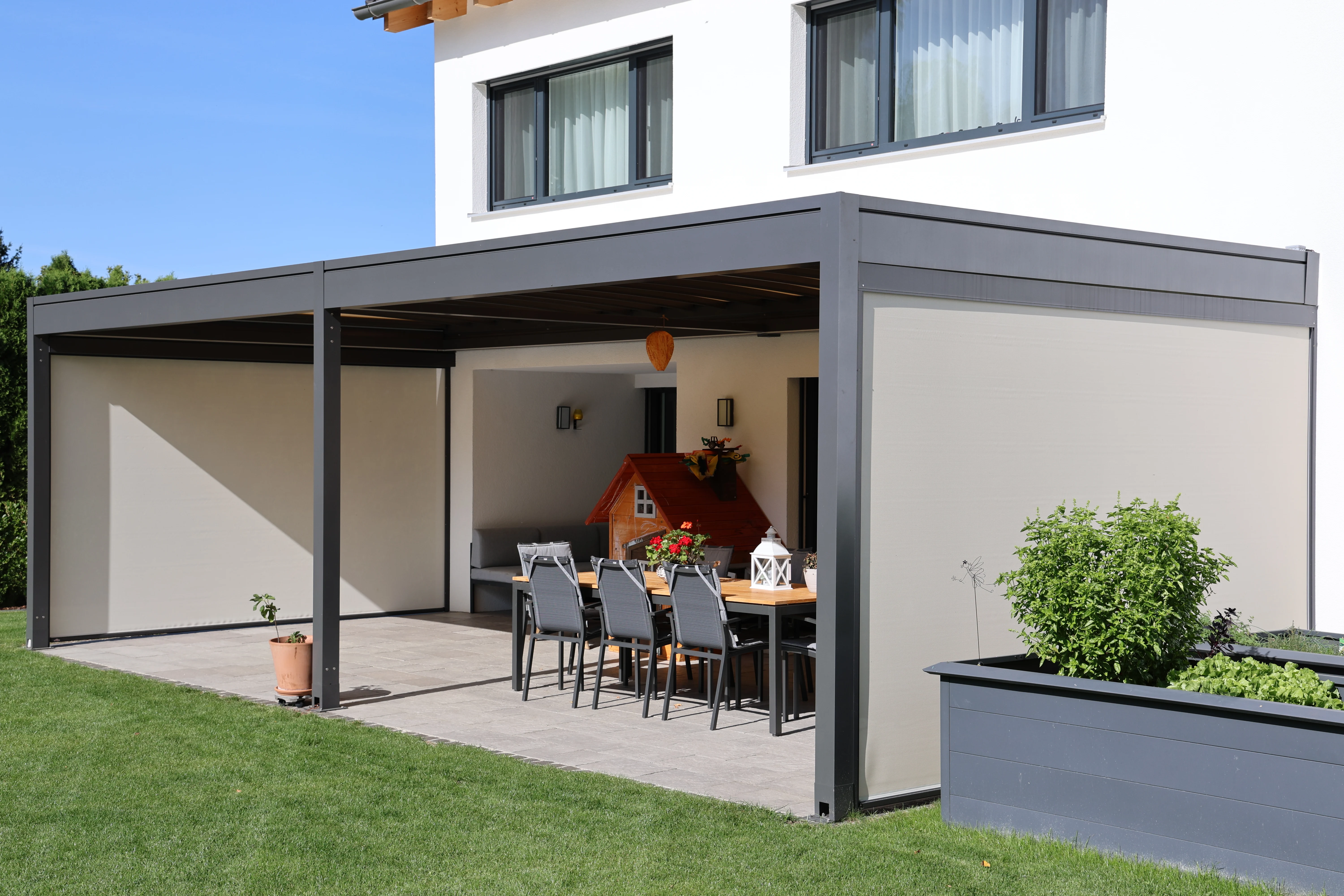 Lamellendach für Ihren Garten Vorarlberg