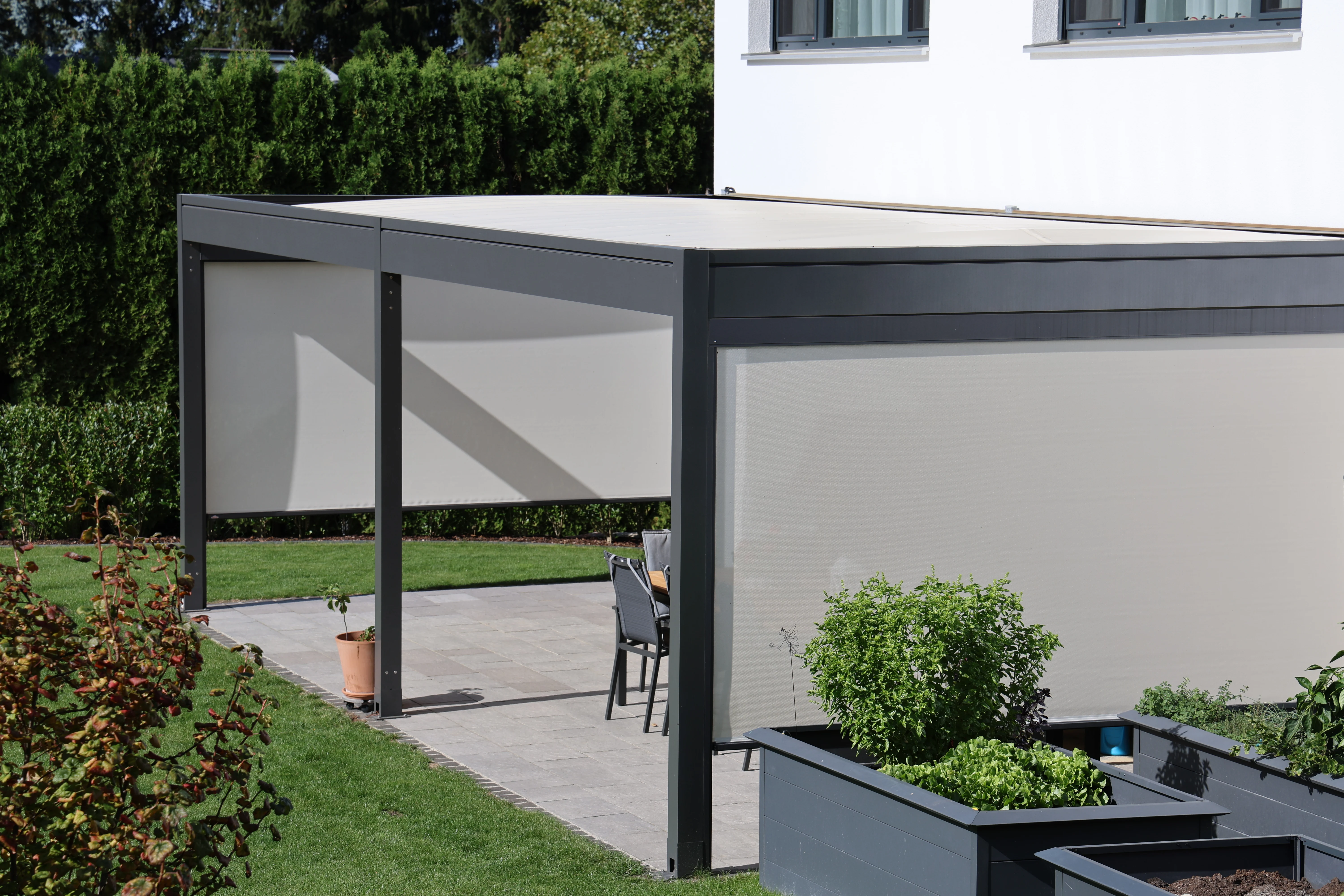 Lamellendach für Ihren Garten Vorarlberg